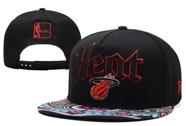 NBA Miami Heat NE Snapback Hat #253